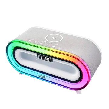 Coluna Smart Multifunções com Alarme KP-576 - OnLike